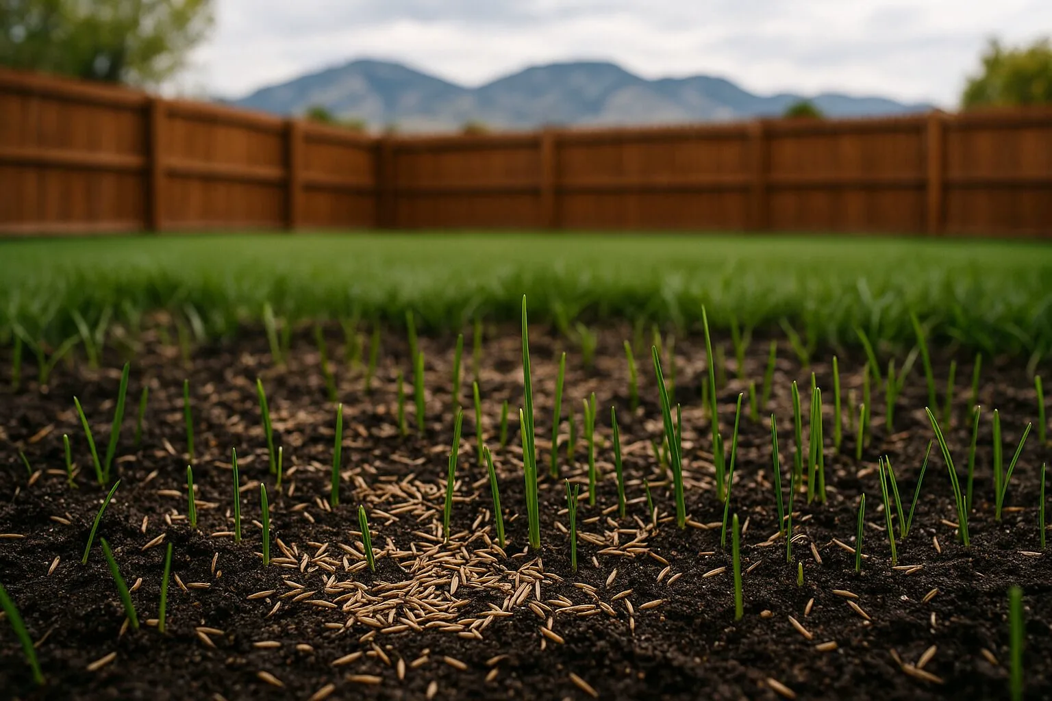 Lawn Overseeding in Aurora, CO